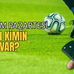 Bugünkü maçlar ⚽Bugün hangi maçlar var? 4 Kasım Pazartesi günü maçları